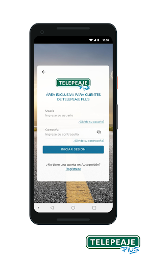 TelepeajePlus Screen 2