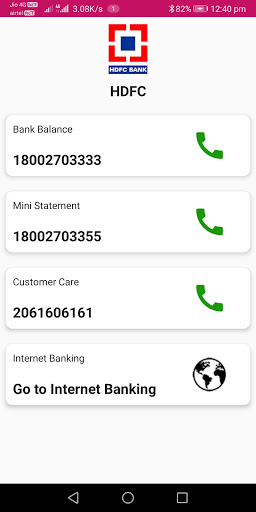 Bank Balance Check - All Banks Screen 3