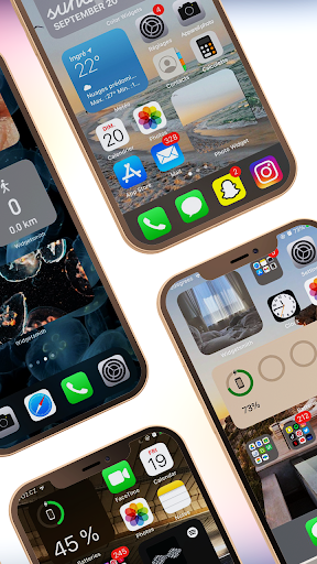 Theme for i-phone 12 pro max Screen 3
