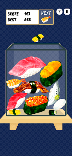 Android application Sushi Game screenshort
