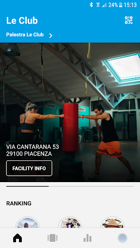 Android application Le Club screenshort