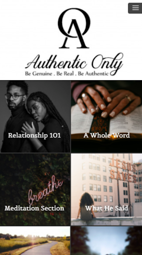 Android application Authentic Only screenshort