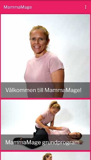 Android application MammaMage 2.0 screenshort
