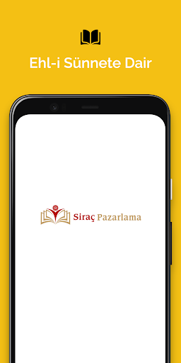 Android application Siraç Pazarlama screenshort