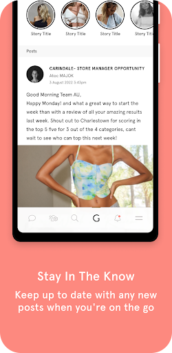 Android application GTeam screenshort