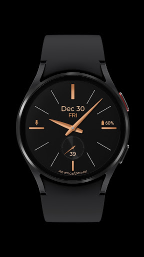 Gold Digger Analog Watch Face Screen 3