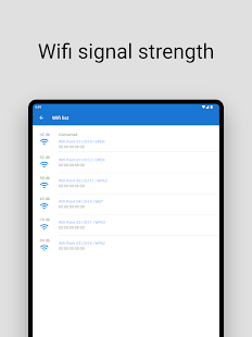 Wifi router administration Screenshot