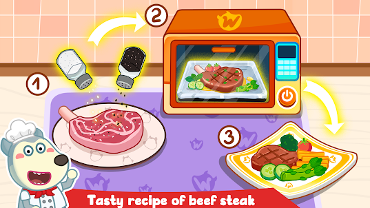 Wolfoo The Chef: Cooking Game