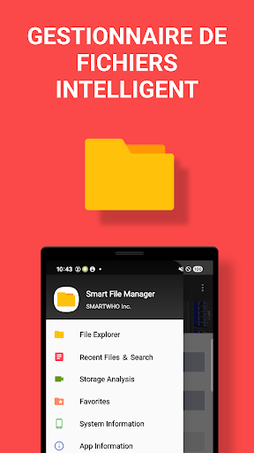 Aperçu de l'application
