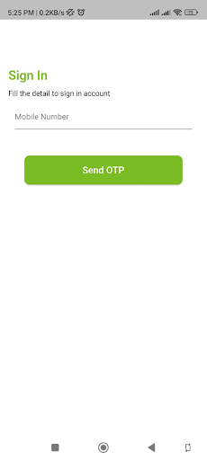 Android application Bhangarwalaa Partner screenshort