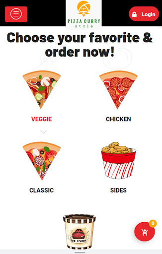 Pizza Curry Style Screen 2