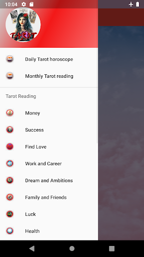 Android application Tarot Card Reading & Horoscope screenshort
