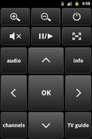 screenshot of IP-TV Player Remote Lite