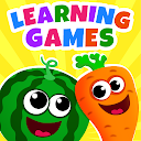 ダウンロード Funny Food! Kids Learning Games 4 Toddler をインストールする 最新 APK ダウンローダ