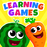 Funny Food! ABC Learning Games for Kids, Toddlers