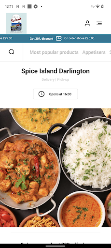 Android application Spice Island Darlington screenshort