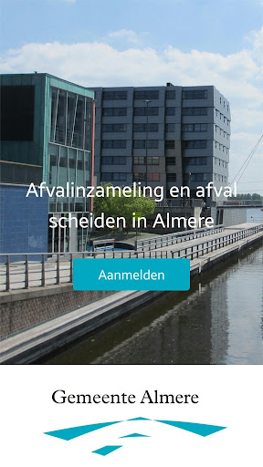 Android application Almere Afval screenshort