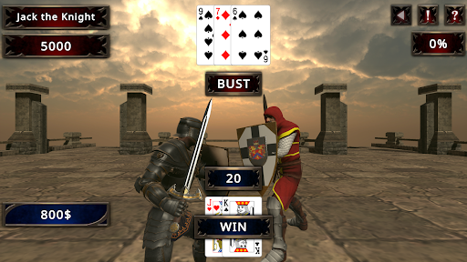 Blackjack Fight(Offline Game) Screen 3