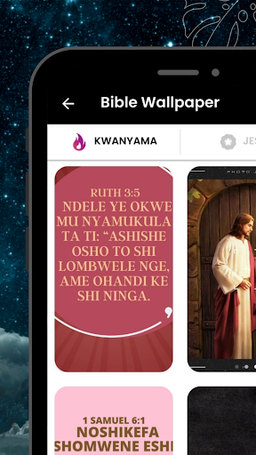 Kwanyama Bible Verses Screen 3