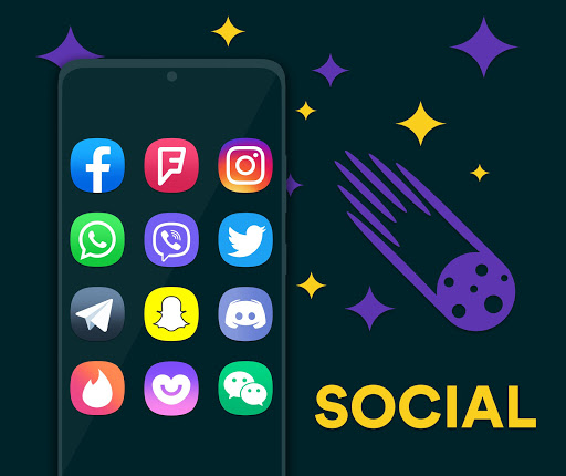 Galaxy UI Ultra Icon Pack 1.2.0 (Full Paid) Apk poster-1
