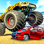Cover Image of ダウンロード Army Monster Truck Game Derby  APK