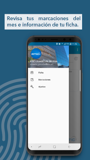 Android application RHTIC screenshort