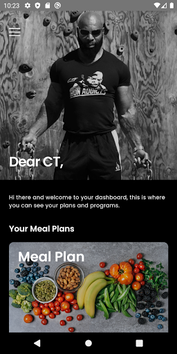 Android application Iron Addicts Training screenshort