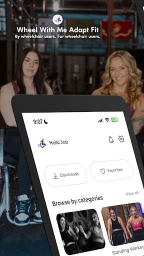 Screenshot of Wheel With Me Adapt Fit