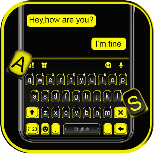 Black Yellow Business Keyboard 7.2.0_0321 Icon