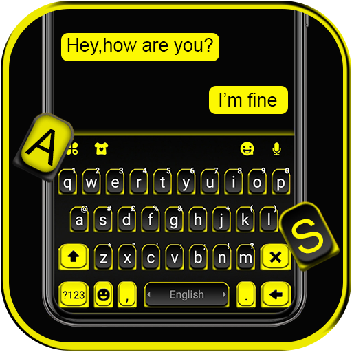 Black Yellow Business Keyboard logo