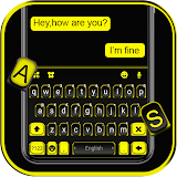 Black Yellow Business Keyboard Theme icon