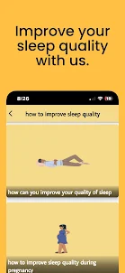 how to improve sleep quality