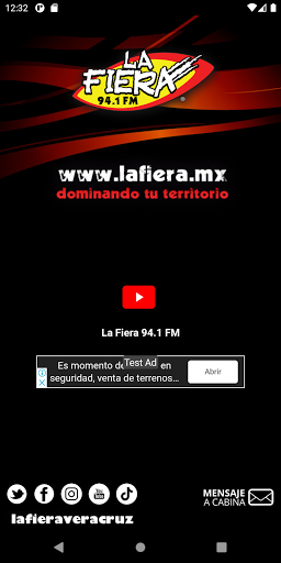 Android application La Fiera 94.1 FM screenshort