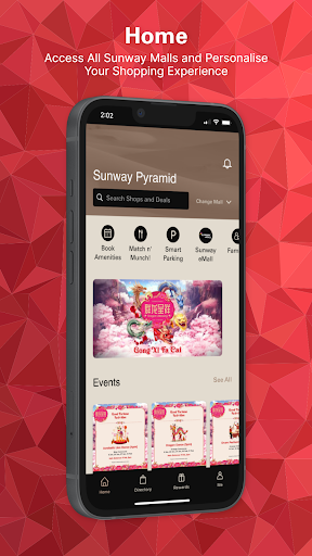 Sunway Malls App Screen 2