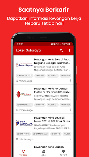 Loker Soloraya - Lowongan Kerja Solo  Sekitarnya