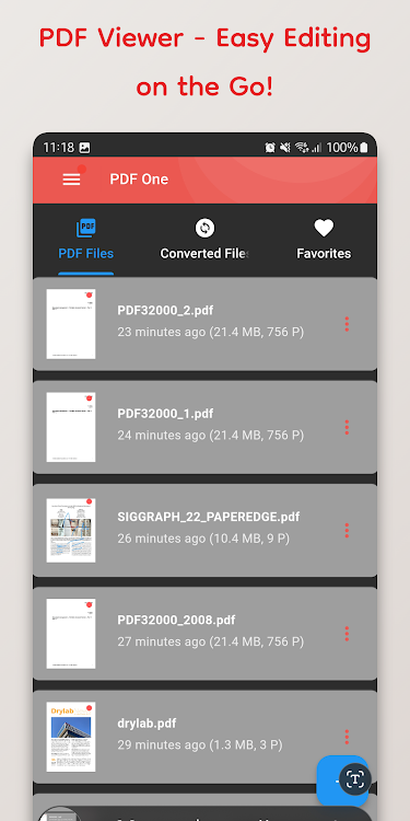 PDF One - PDF Viewer & Editor - 1.0.3 - (Android)