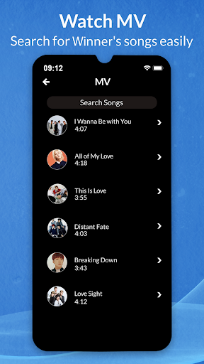 Winner All Lyrics & Wallpaper Screen 2