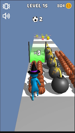 Soccer Run. Collect All Balls! Screen 3