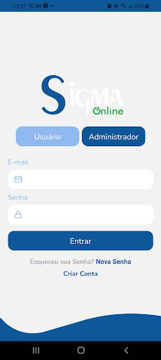 Android application SEMEC - Matrícula On-line screenshort