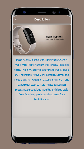 Fitbit Inspire 2 Guide Screen 2