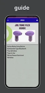 JBL tune flex guide