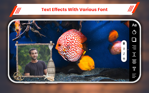 Android application Aquarium Photo Frame screenshort