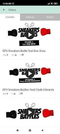 Sneakers Screen 2