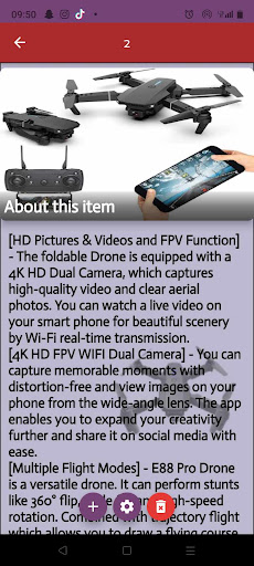 drone e88 pro guide Screen 3