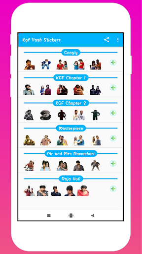 Kgf Yash Stickers Screen 2