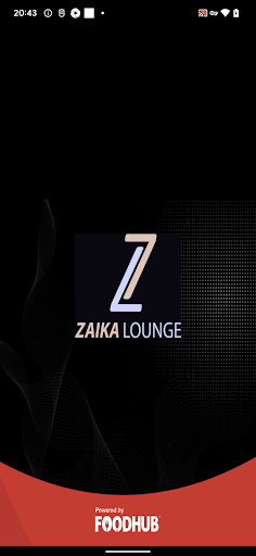 Android application ZAIKA LOUNGE screenshort