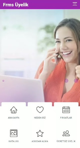 Android application Farmasii Üyelik Avantajları screenshort