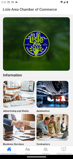 Android application Lisle Chamber of Commerce screenshort