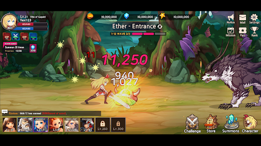 Blade Girl Idle RPG APK v2.0.15 MOD One Hit, God Mod, Mana Gallery 6