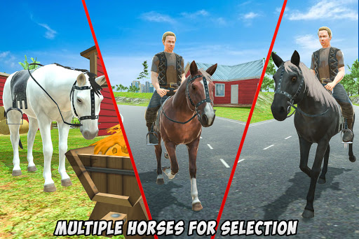 Offroad Horse Taxi Driver u2013 Passenger Transport  APK screenshots 2